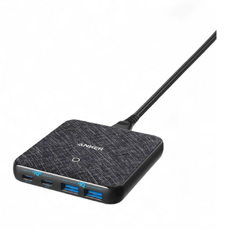 Anker A2046K11 PowerPort Atom III Slim 63W 4 Ports – Black