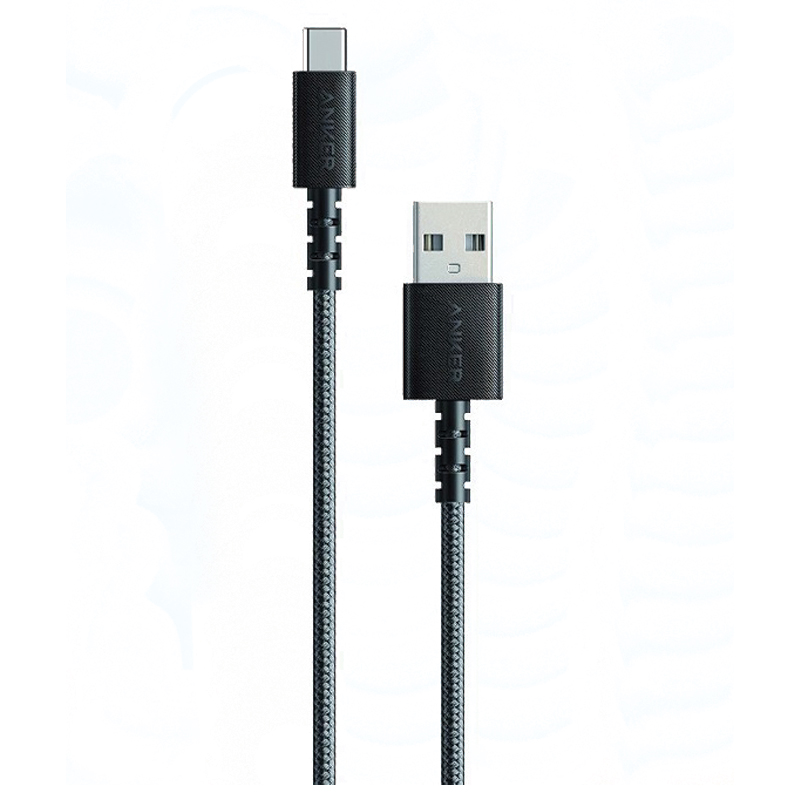 Anker PowerLine Select+ USB-A to USB-C 2.0 Cable 6ft A8023H11 – Black