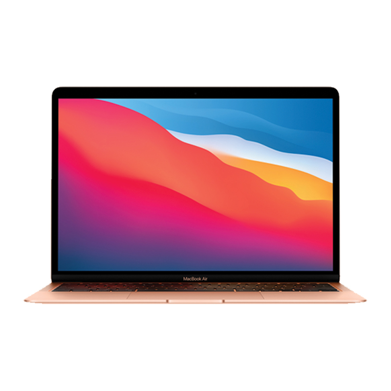 Apple MacBook Air 13 Inch MGND3 M1 Chip 8GB RAM 256GB SSD – Gold (Arabic Keyboard)