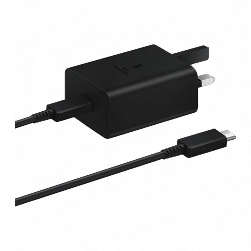 Samsung 45W PD Power Adapter USB-C PortUSB Type-C to C Cable 1.8m EP-T4510 – Black