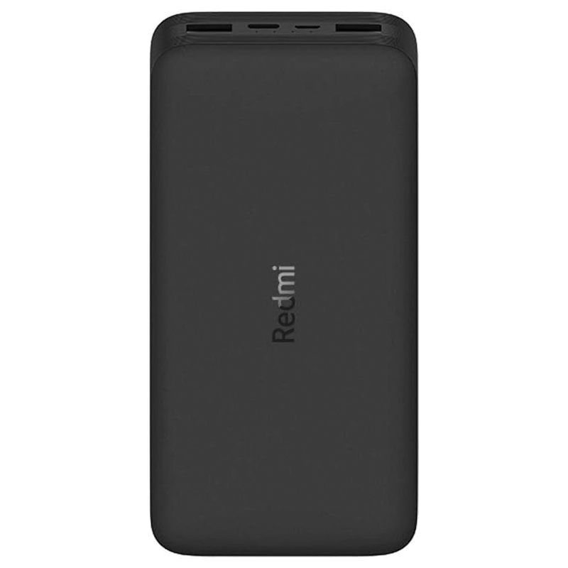 20,000 mAh Redmi Fast Charge Power Bank – Black
