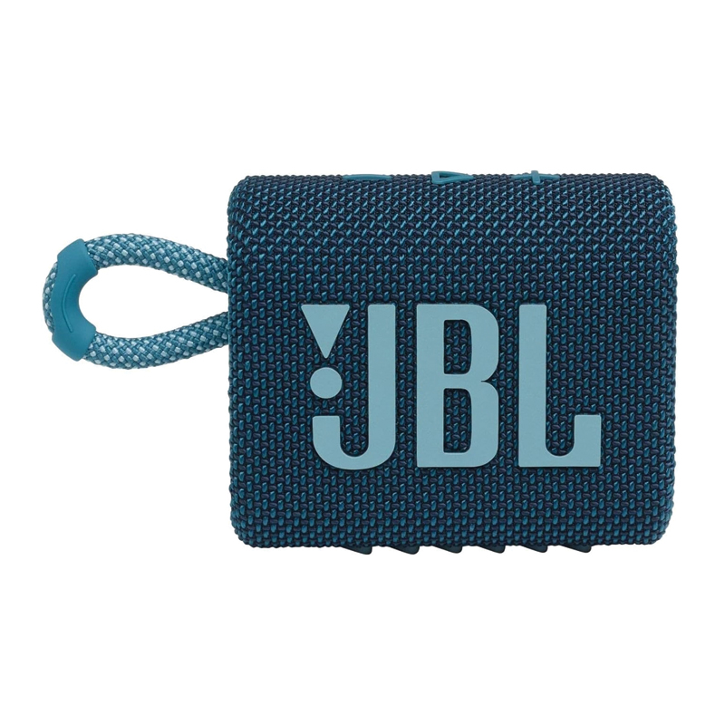 JBL Go 3 – Portable Speaker with Waterproof and Dustproof – Blue