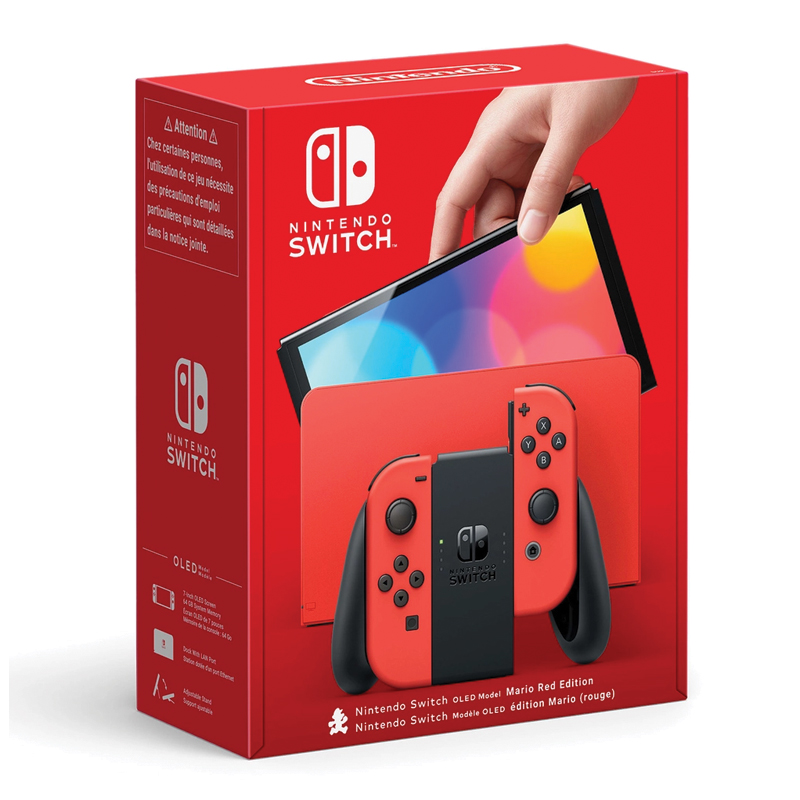Nintendo Switch – OLED Model: Mario Red Edition