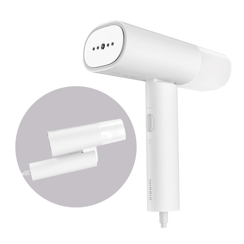 Xiaomi Handheld Garment Steamer (Clothes Foldable Powerful Handheld Travel Steamer Fabric Wrinkle Remover with 360°Anti-Leak, 25 Second Fast Heat-up, Auto-Off)