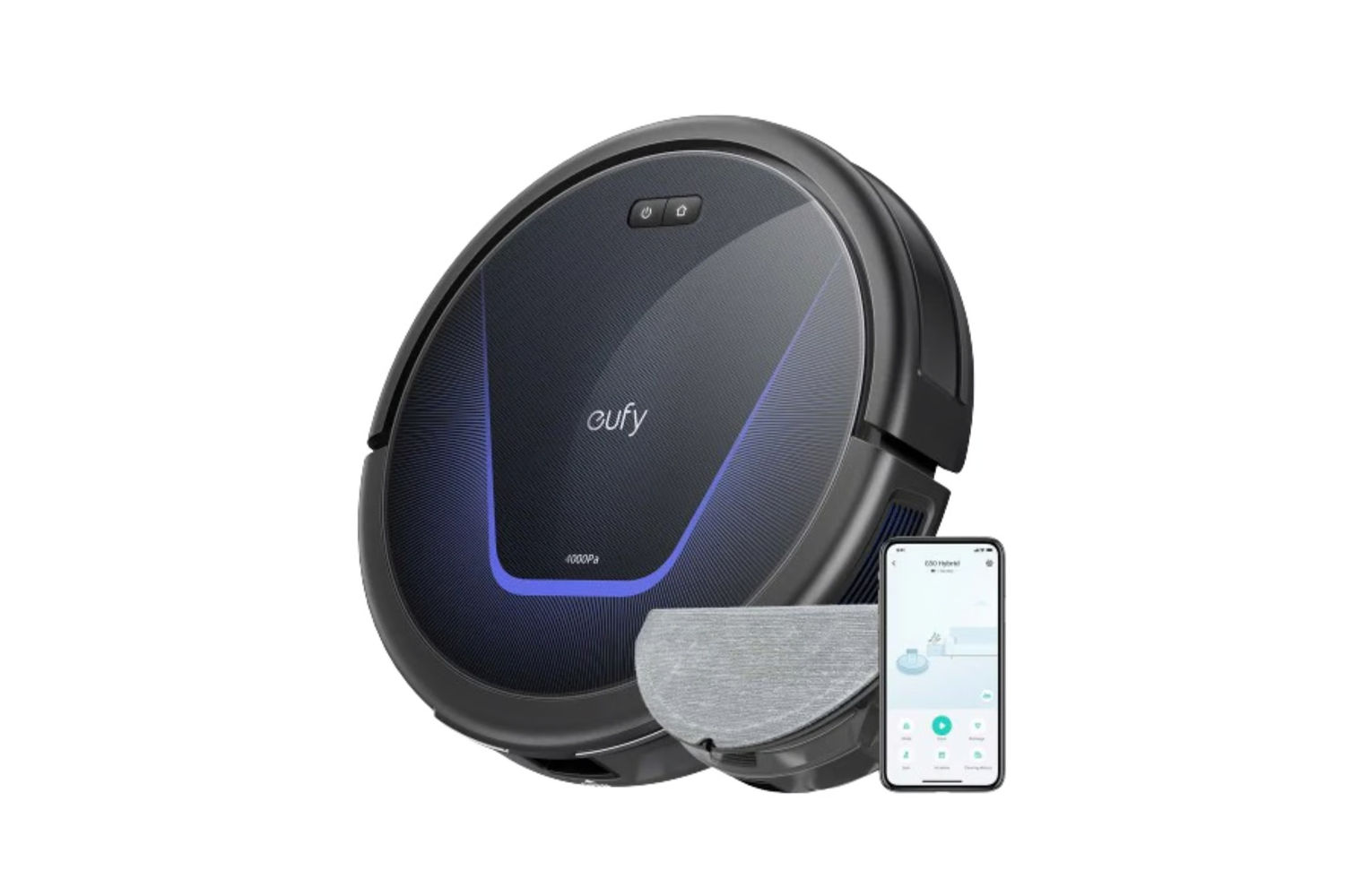 Anker Eufy G50 Hybrid Smart Robot Vacuum | Black – T2212V11
