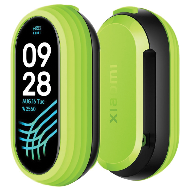 Smart Band 8 Running Clip ( Easily-detachable, Functional Design, TPU Material, For Active Lifestyle Green )