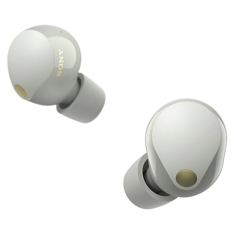 Sony Truly Wireless Noise Canceling Earbuds – Silver – WF-1000XM5