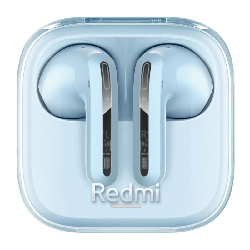 Xiaomi Redmi Buds 6 Active In-Ear Headphones – Transparent Blue