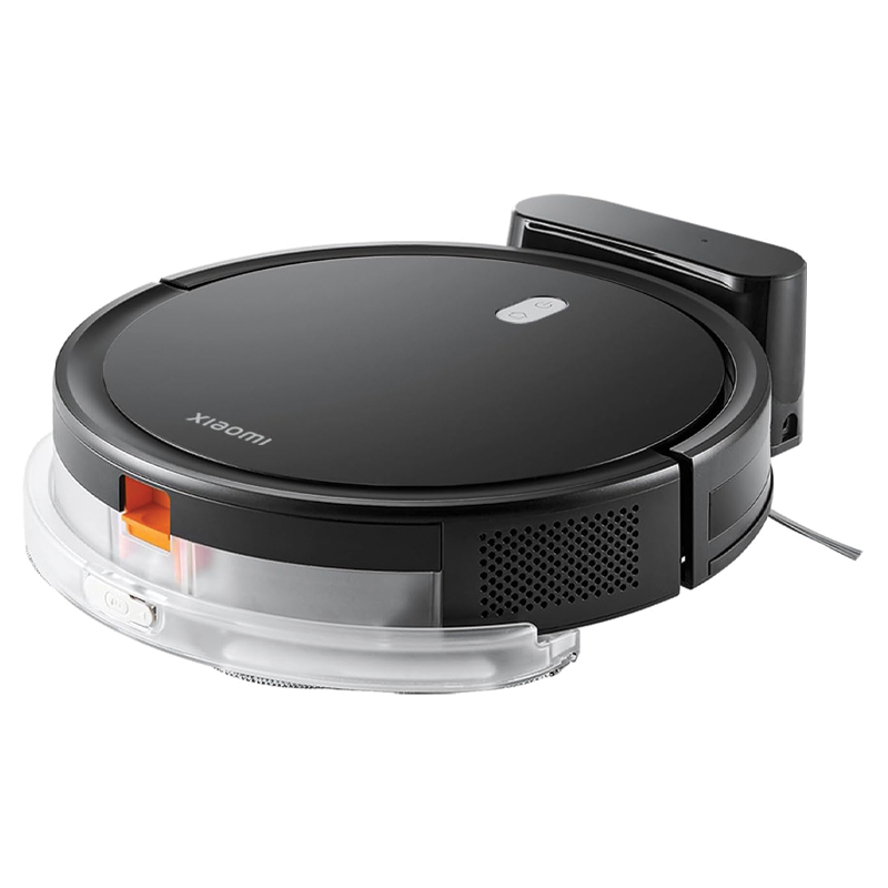 Xiaomi Robot Vacuum E5 (Vacuum Cleaner and Mop Robot with 2000 Pa Suction Power, 400 ml Dust Container, 110 Minutes Battery Life, Intelligent Navigation, App & Voice Control) – Black