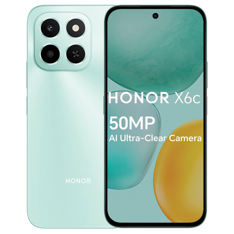 Honor X6c 4G 6GB 256GB – Ocean Cyan