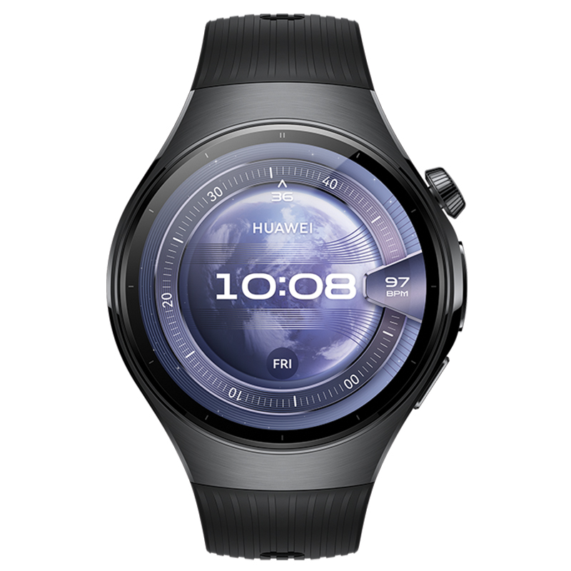 HUAWEI WATCH 5 46mm Black Fluoroelastomer Strap