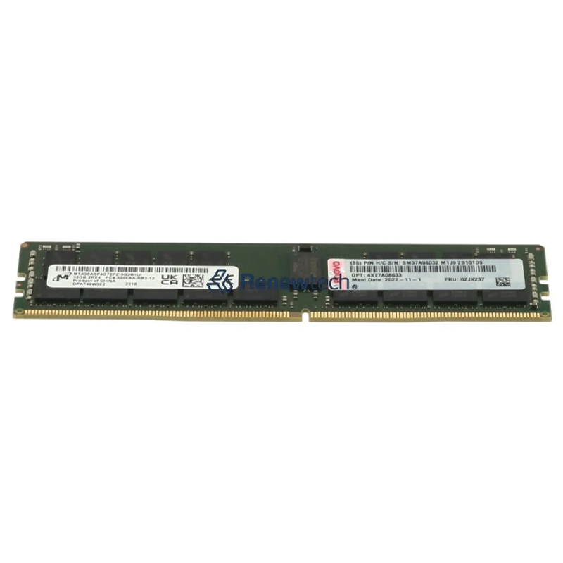 LENOVO ThinkSystem 32GB TruDDR4 3200 MHz | 2Rx4 1.2V | RDIMM | 4X77A08633