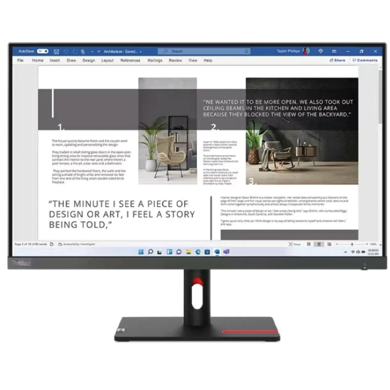Lenovo ThinkVision S27i-30 | 63DFKAT4UK