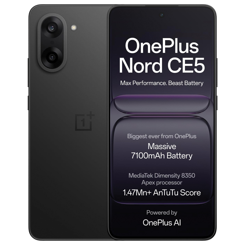 OnePlus Nord CE 5 5G 8GB 256GB – Black Infinity