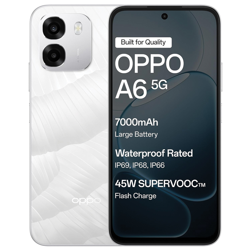 Oppo A6 5G 8GB 256GB – Ice White