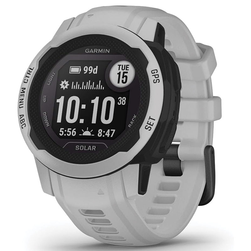 Garmin Instinct 2S Solar Standard Edition GPS Smartwatch – Mist Gray