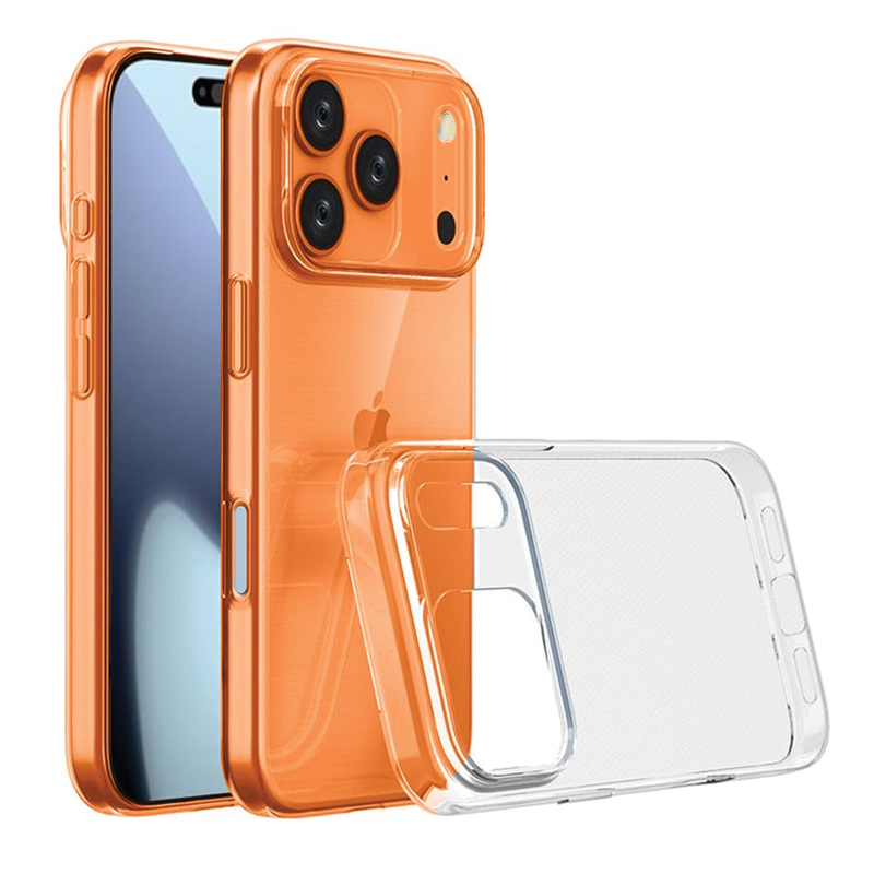 CARE by PanzerGlass® Case for iPhone 17 Pro Max | Transparent X-Ray | Soft TPU | Shock-Absorbent | Wireless Charging Compatible | Clear