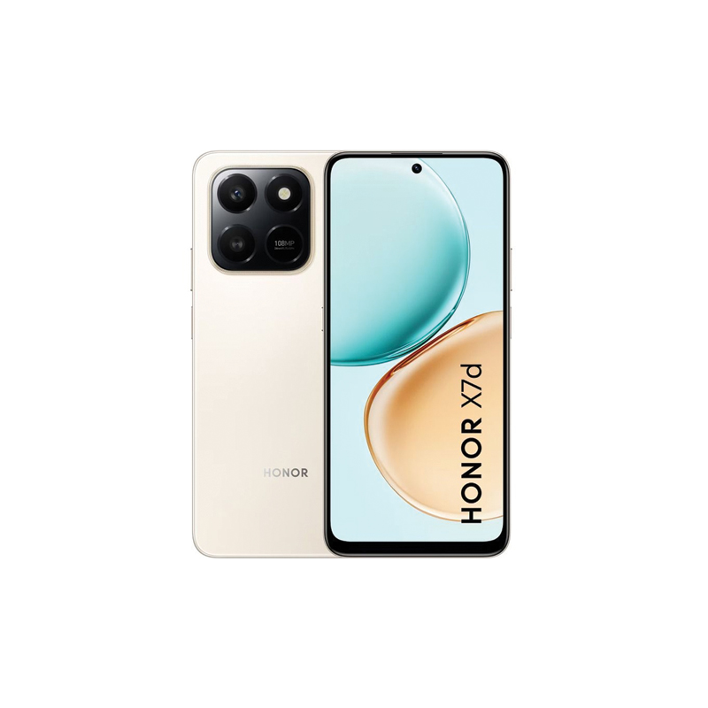 HONOR X7d Smartphone | 8GB RAM | 256GB Storage | 4G | Desert Gold
