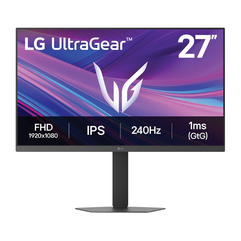 LG UltraGear 27G440A-B.AMA Gaming Monitor | 27-inch Full HD (1920 × 1080) Display | IPS Panel | 240Hz Refresh Rate | 1ms Response Time | AMD FreeSync Premium | NVIDIA G-SYNC Compatible | Black