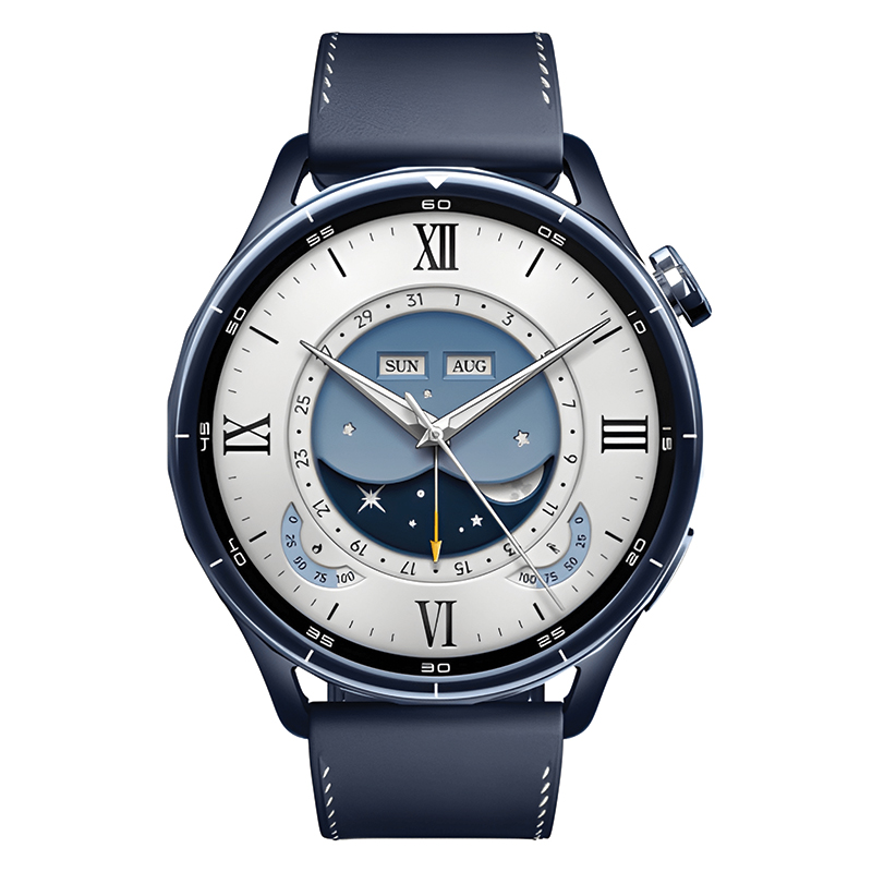 Xiaomi Watch S5 46mm | AMOLED Display | Up to 21 Days Battery Life | 5ATM Water Resistance | Ceramic Blue | BHR08ITGL