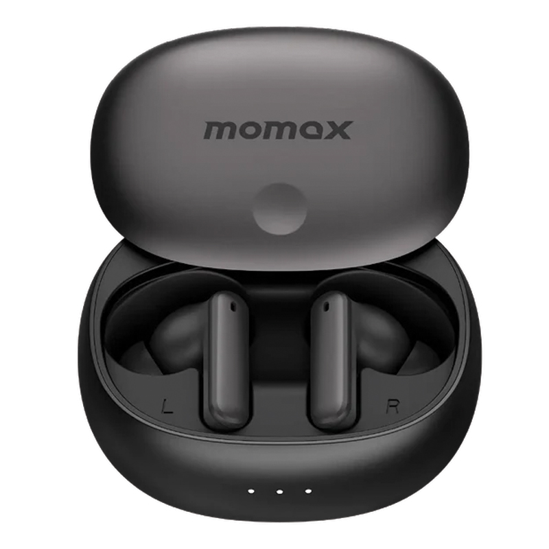 MOMAX 1-VIBE LITE True Wireless Noise Cancelling Earbuds – Black