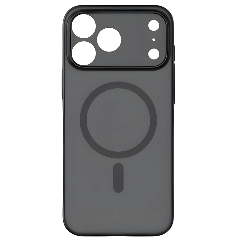 MOMAX CaseFORM Lite Magnetic Case for iPhone 17 Pro Max – MagSafe Compatible – Ultra-Thin – MTAP25XLD – Transparent Black