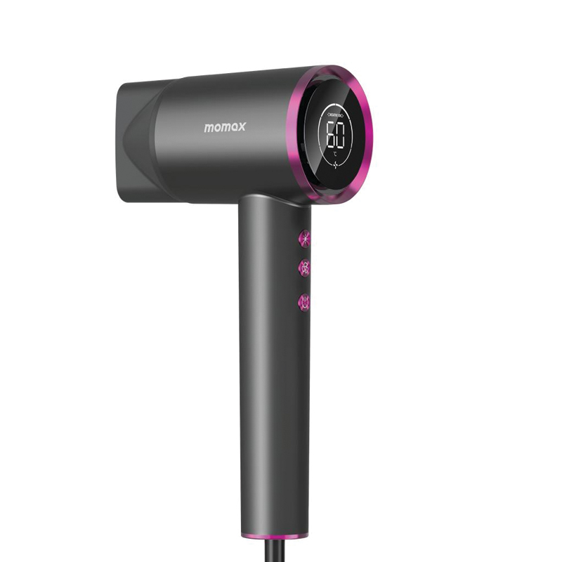 MOMAX Ultra Hair Ultra-Speed ION Hair Dryer – Black